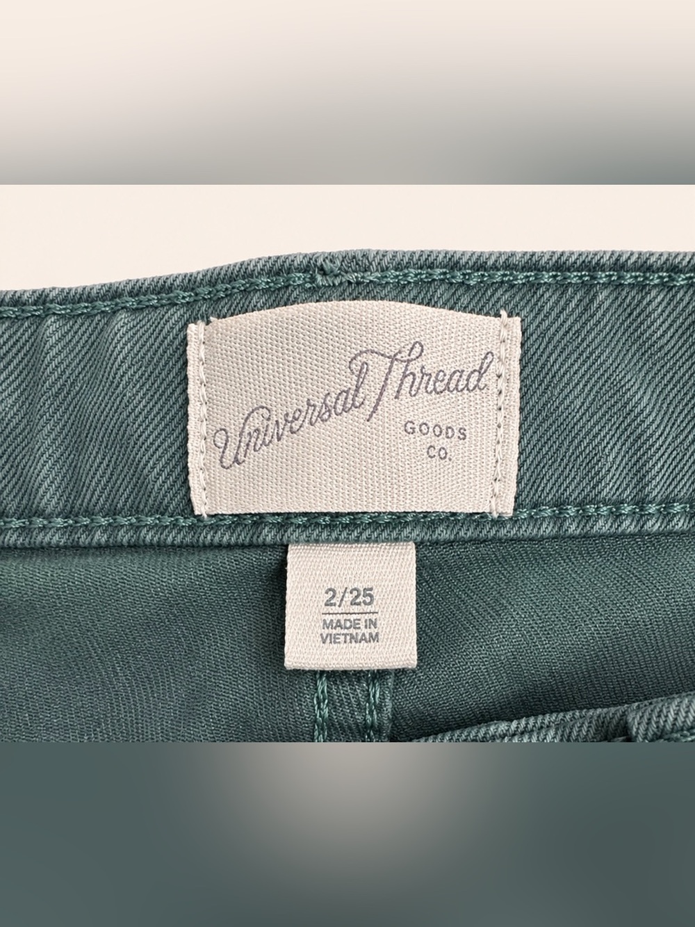 Universal Thread High Rise Utility Shorts Green Size 2/25 - Picture 5 of 7